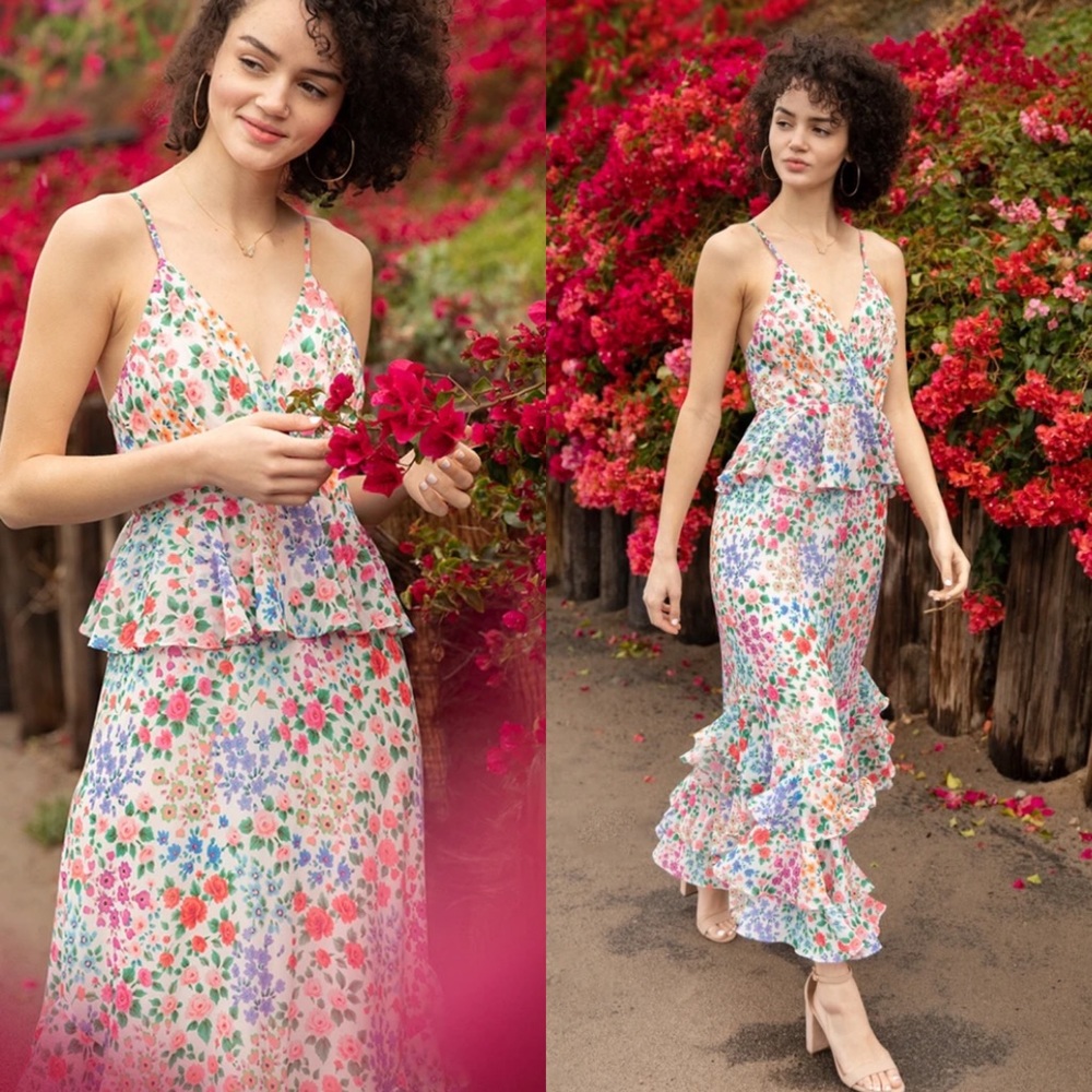 Yumi Kim Kaia Dress Kingston Garden Ivory